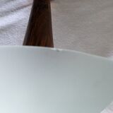 Frosted glass mushroom lamp