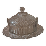 Candy box sugar bowl on glass frame