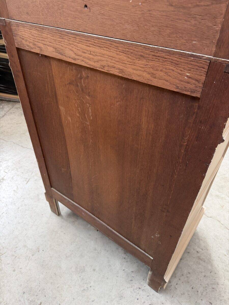 Pair of two-body buffets in solid oak from the early 20th century.