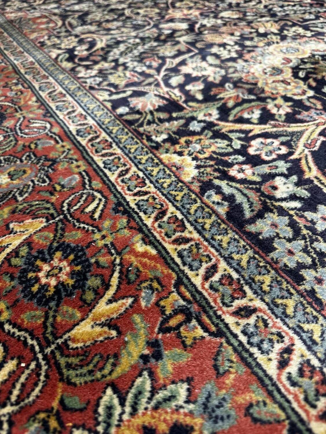 Large oriental-style carpet