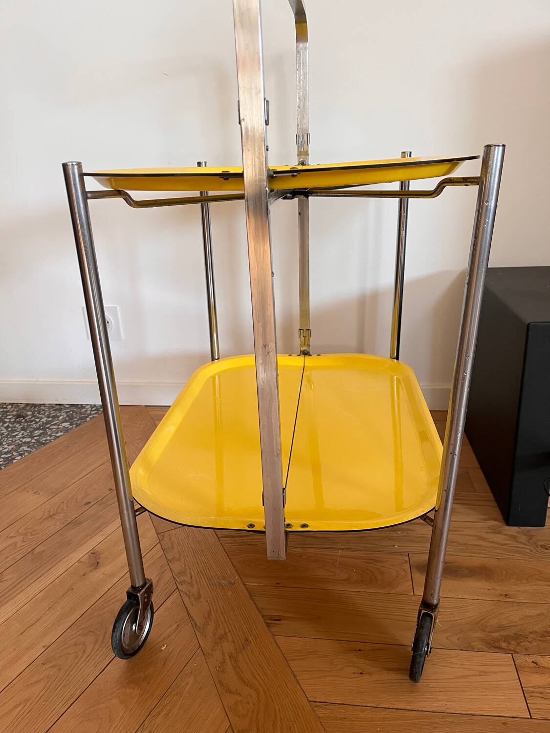 Vintage serving trolley
