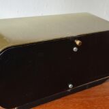 Rare table clock by Junghans , germany 70s