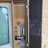 Vintage television & its furniture