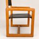 André Sornay armchair in solid pine and black lacquer – circa 1960