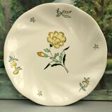 Flat plates stamped saline France