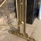 Bureau table console bois métal Louis Vuitton