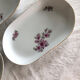 3 oval antique porcelain dishes kahla made a gdr (german)