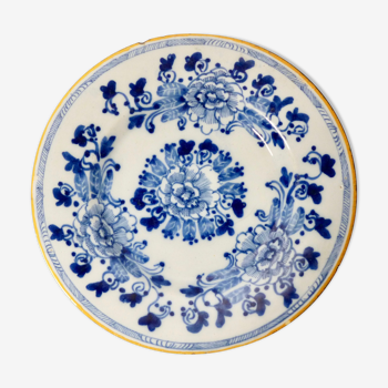 Delft faience plate "rosace" 18th