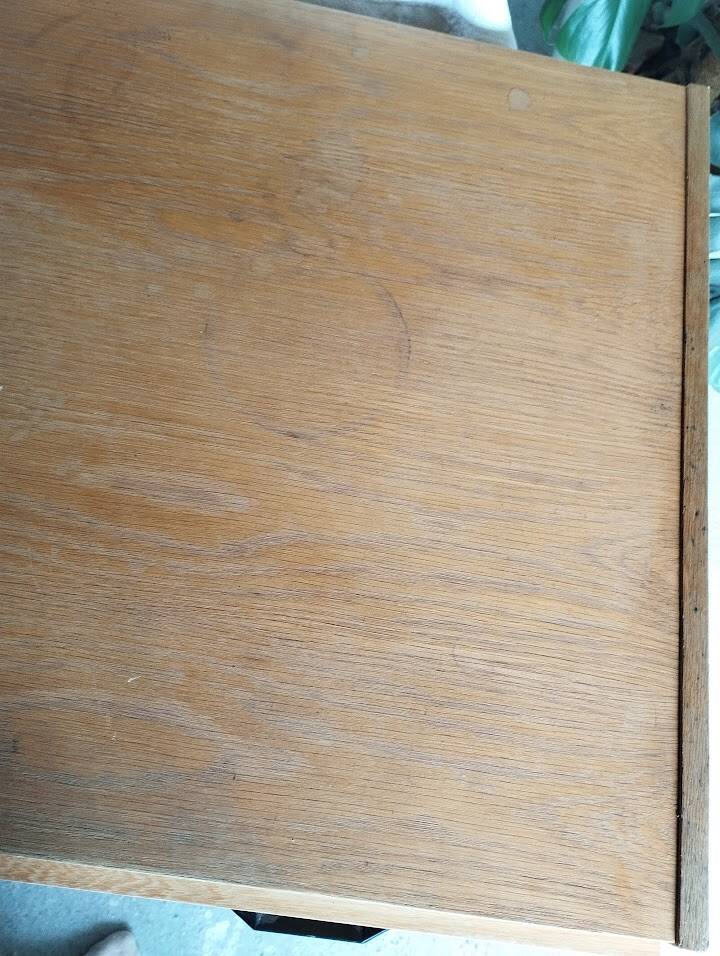 Geometric desk vintage design 1950s