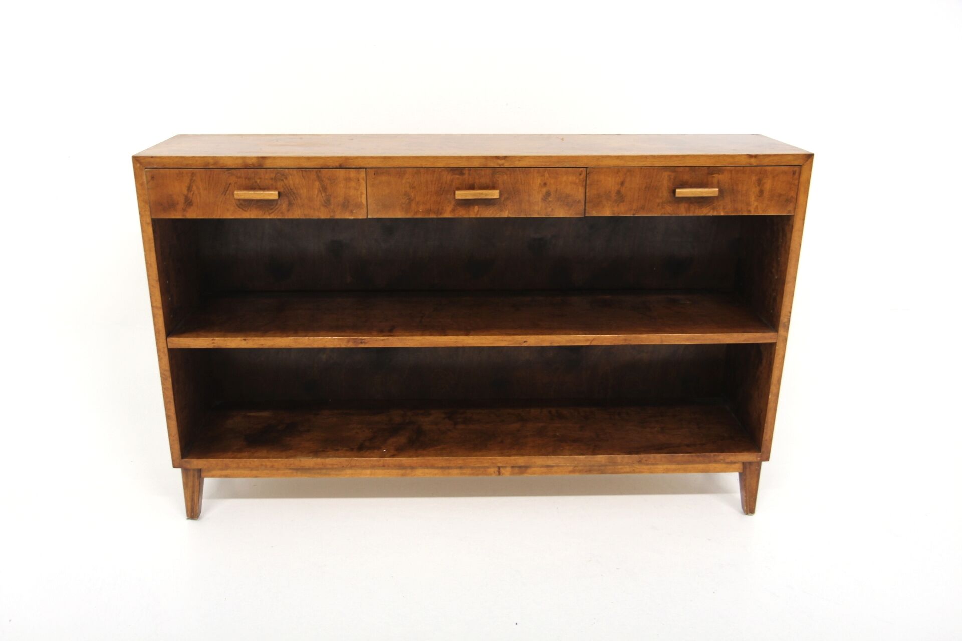 Scandinavian birch library, Swedish Modern, Sweden, 1930