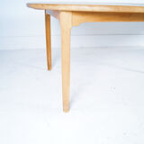 KP Møbler - Kurt Østervig - massive oak extendable dining table
