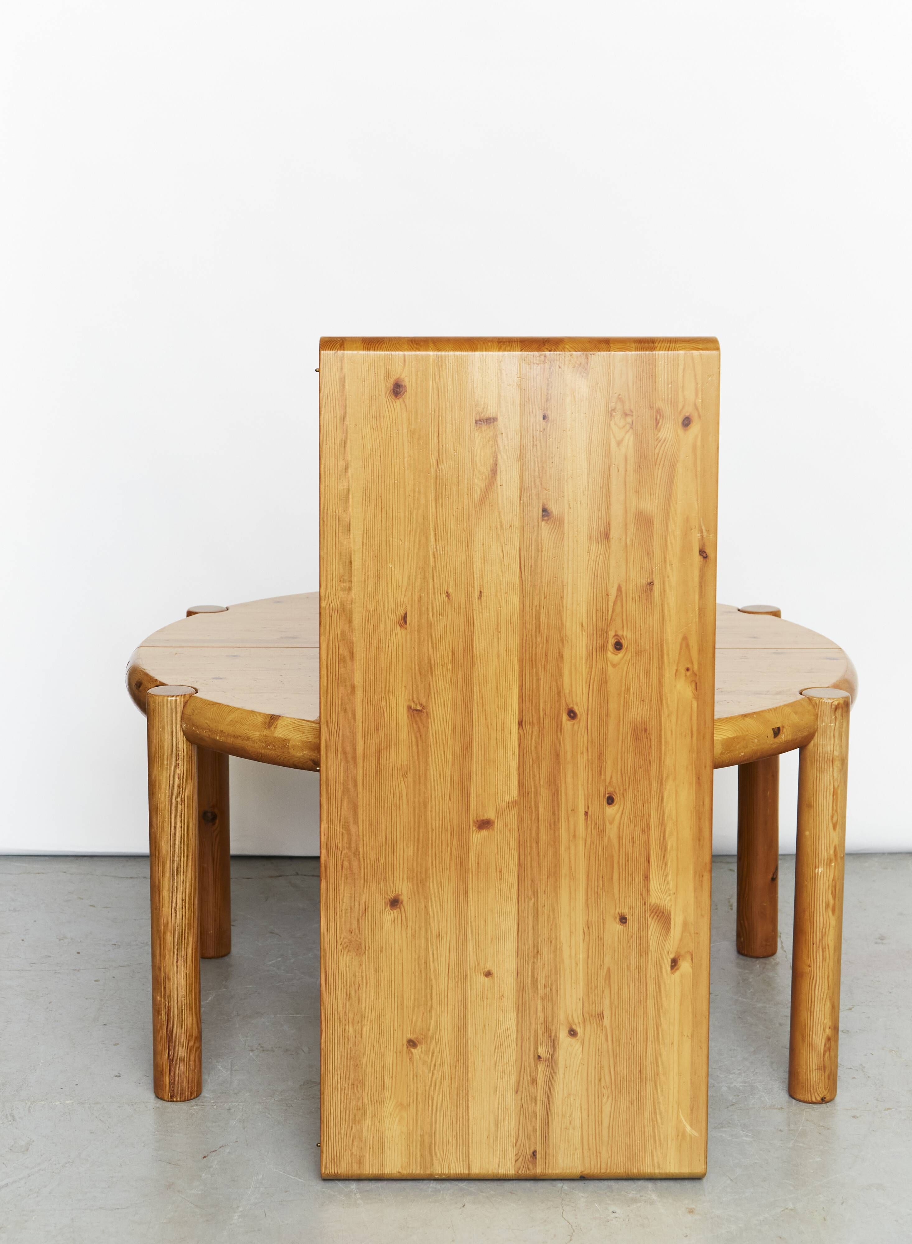 Dining Room Set by Rainer Daumiller for Hirtshals Savværk, 1970s, Set of 7