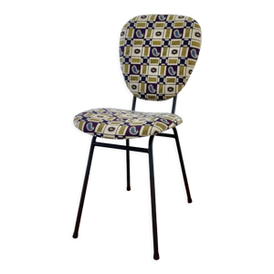 Chaise tubulaire des années 60,