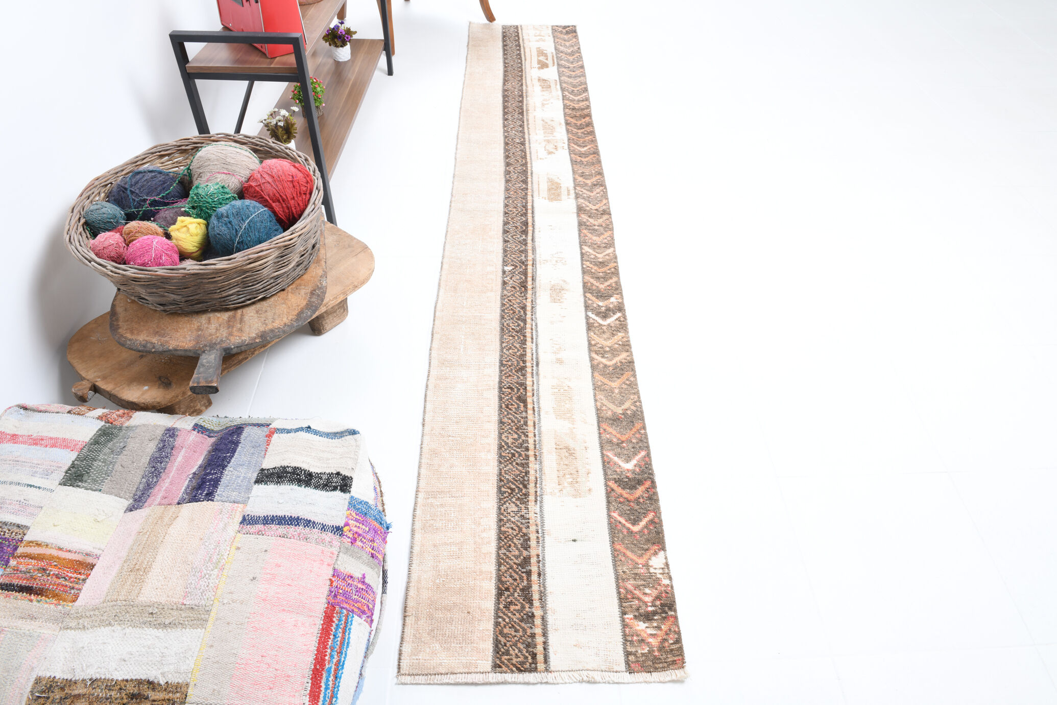 Handmade Wool Runner Rug