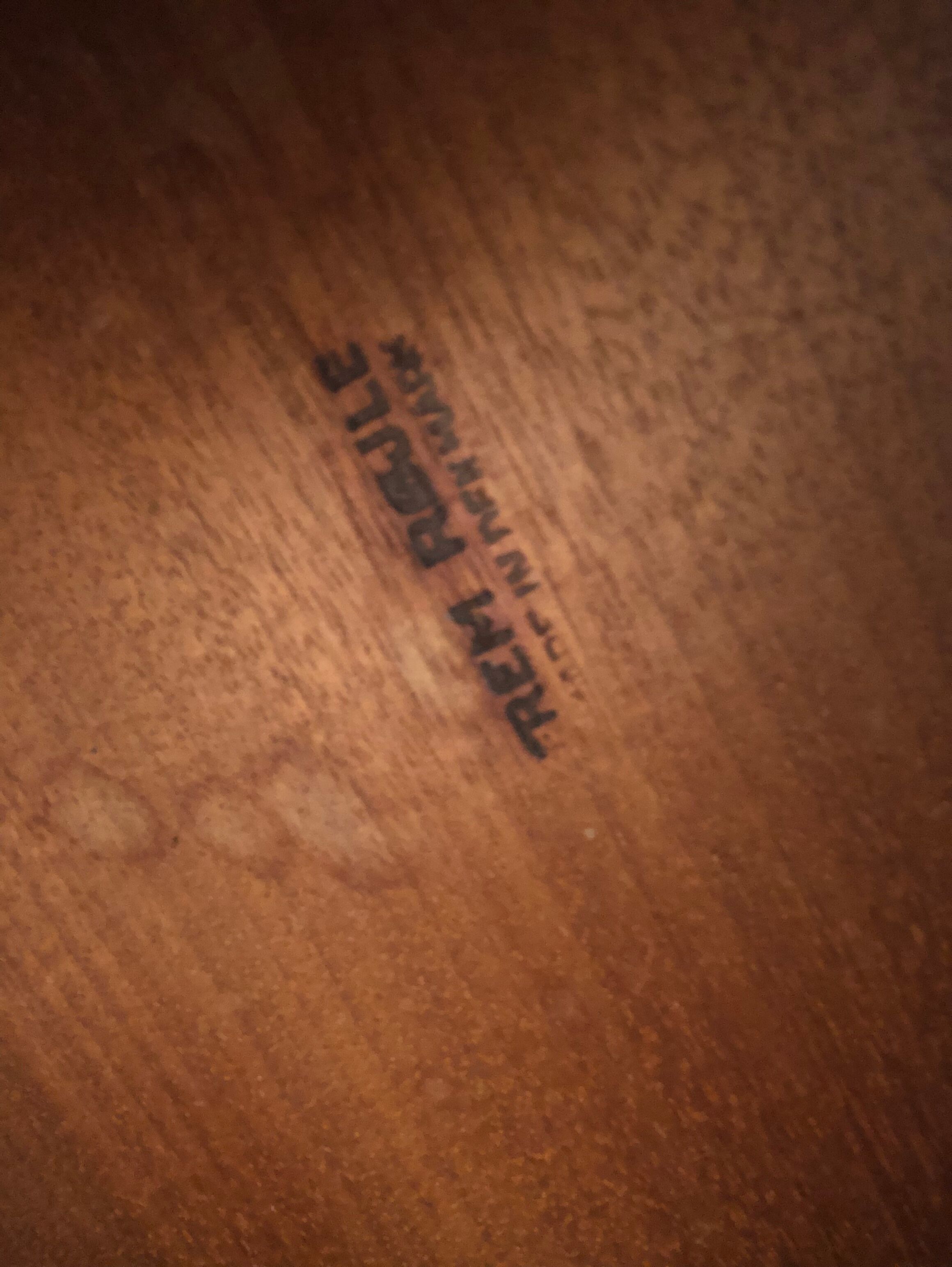 Set table and Chair Hans Olsen 1950 Scandinavian teak