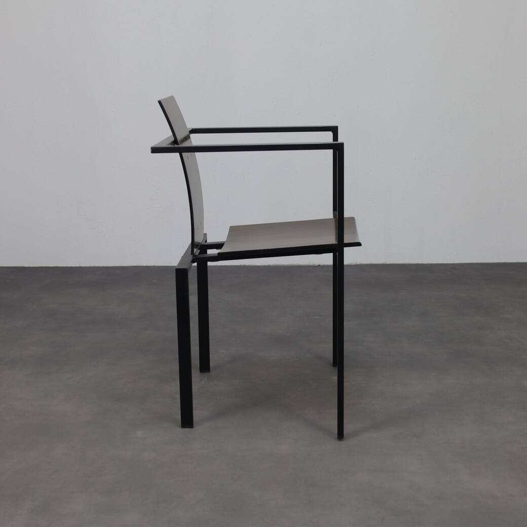 KFF – Karl Friedrich Förster Set of 4 Postmodern Dining Chairs, 1990s