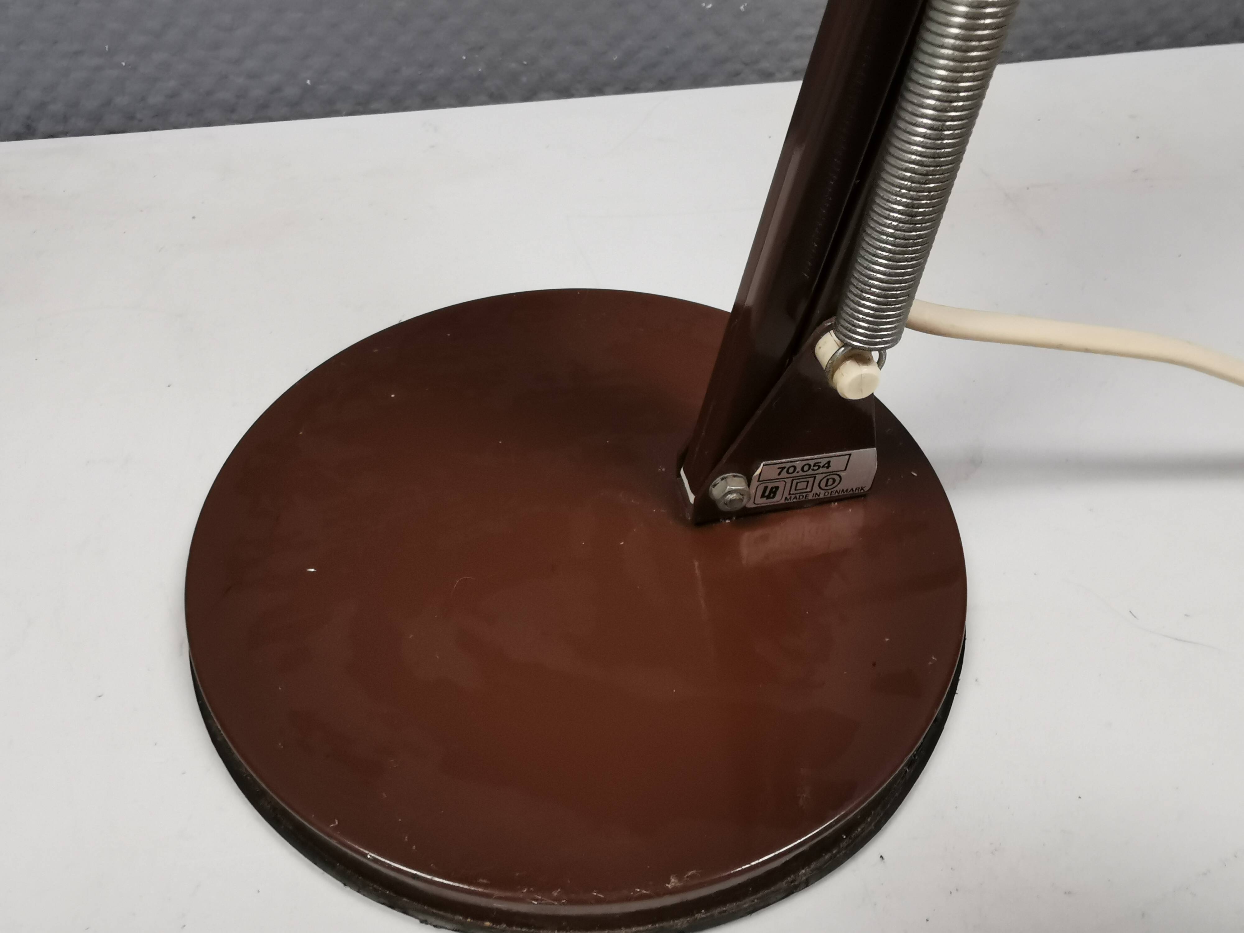 Table lamp from Danish LB (Lyskær Belysning = Lyskaer Lightning) 1980s