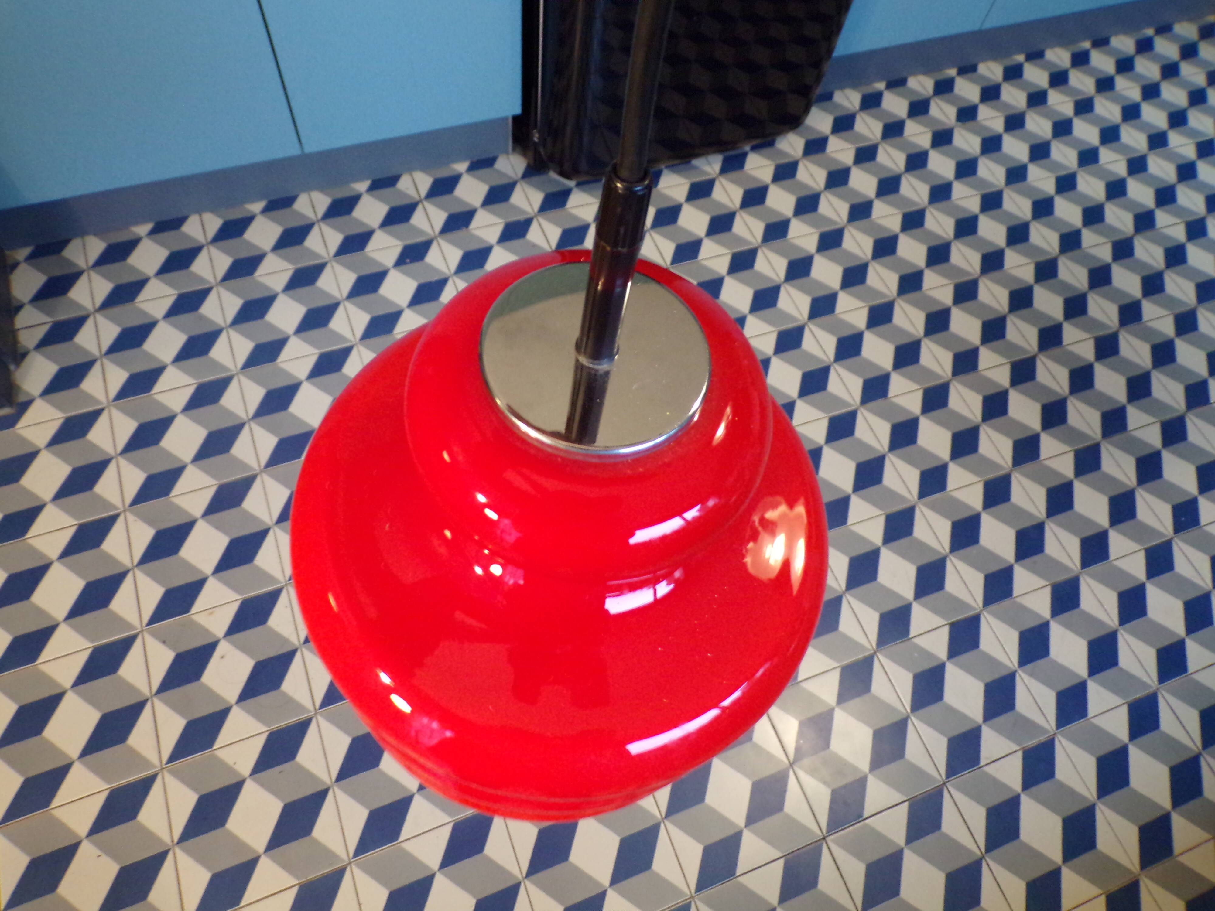 Suspension Peill & Putzler red opaline