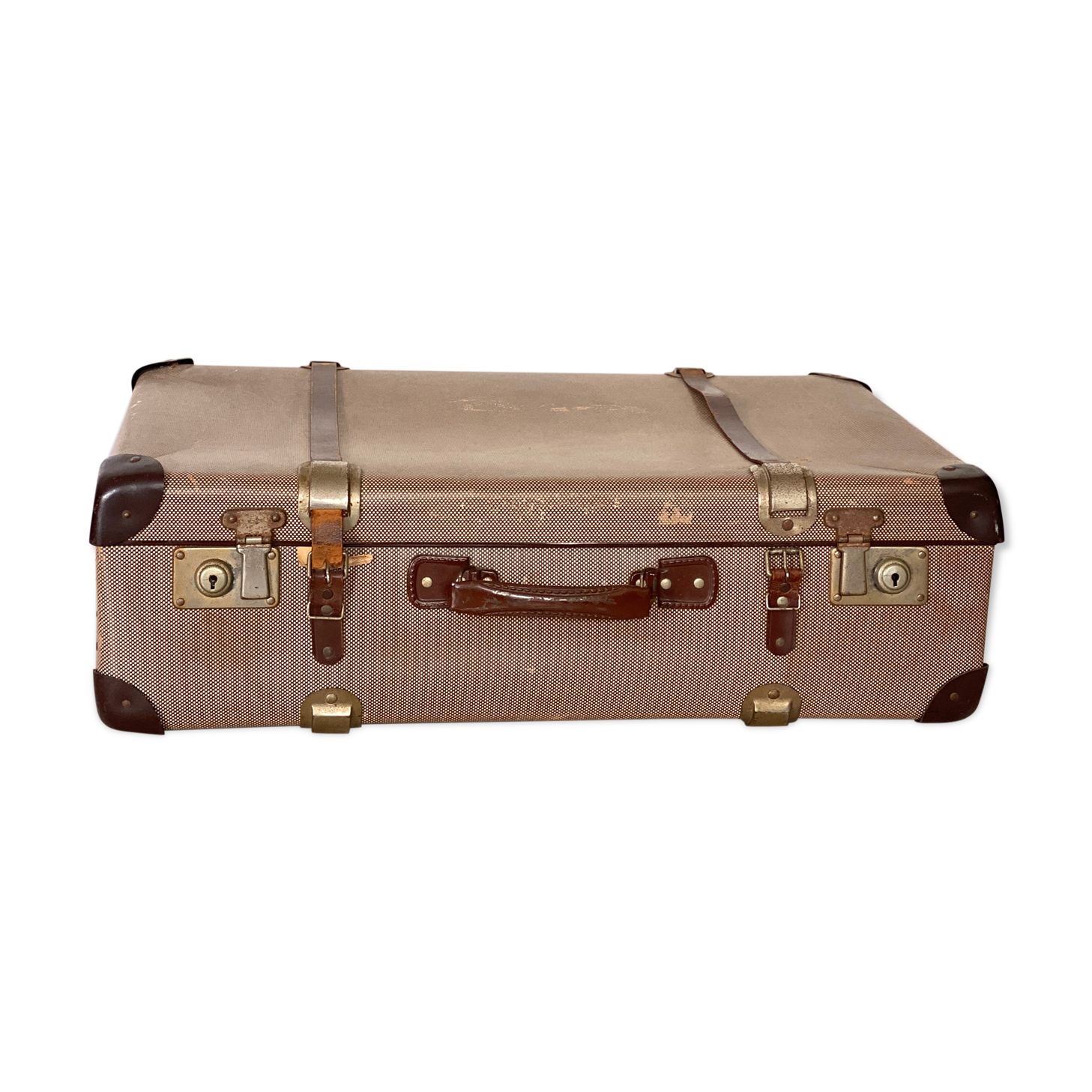 Old vintage suitcase