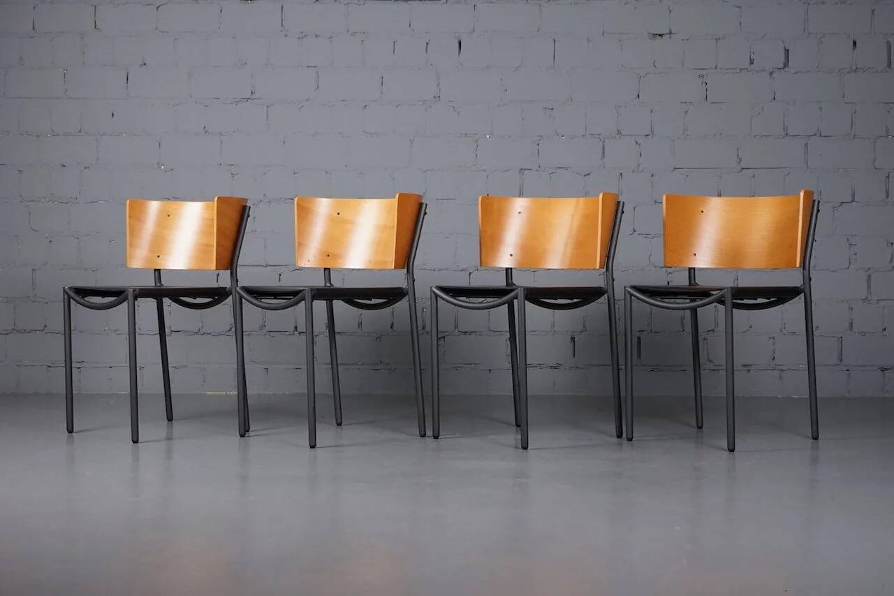4 chaises Lila Hunter de Philippe Starck pour XO Design