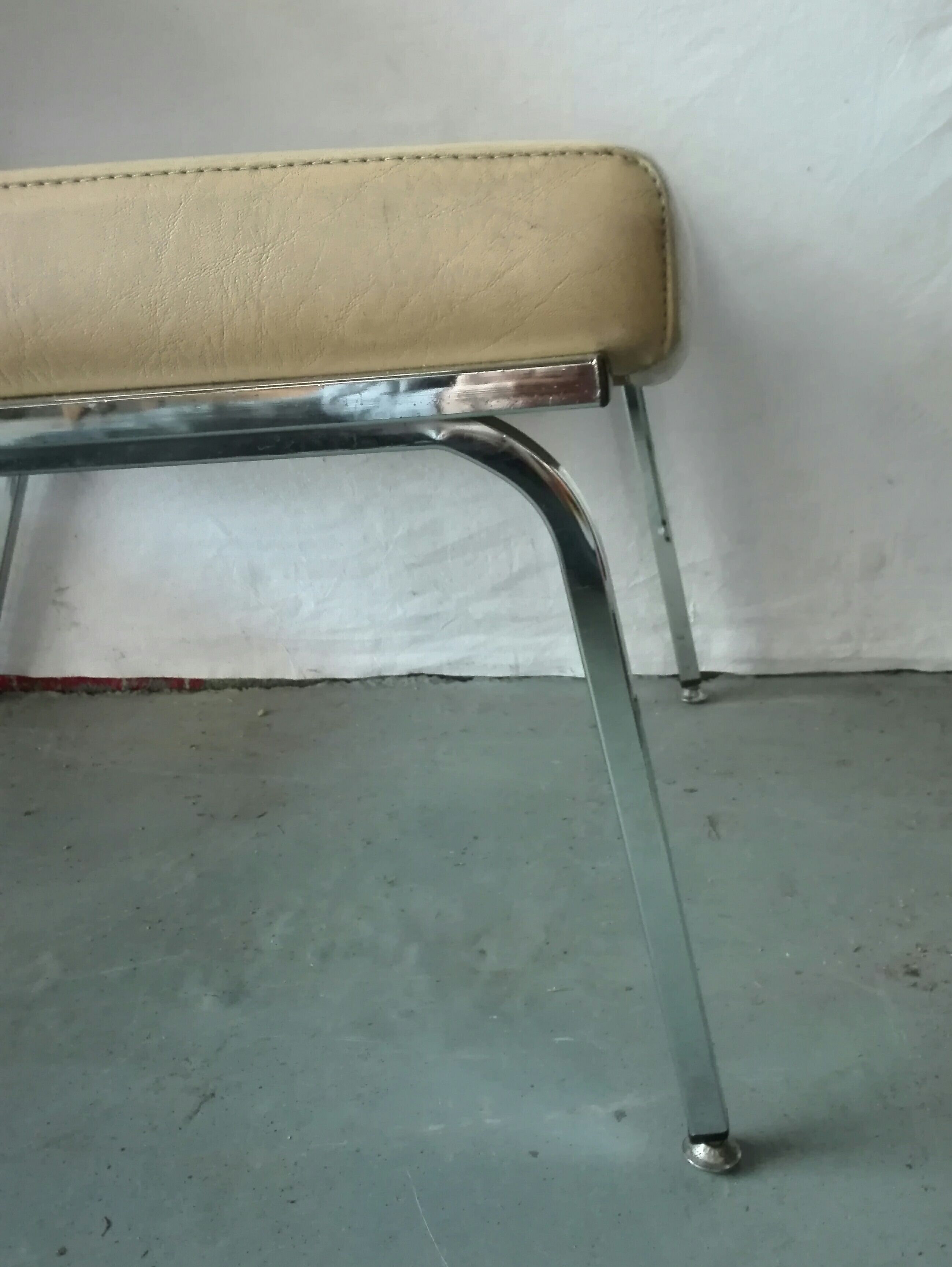 Pair of vintage low chairs