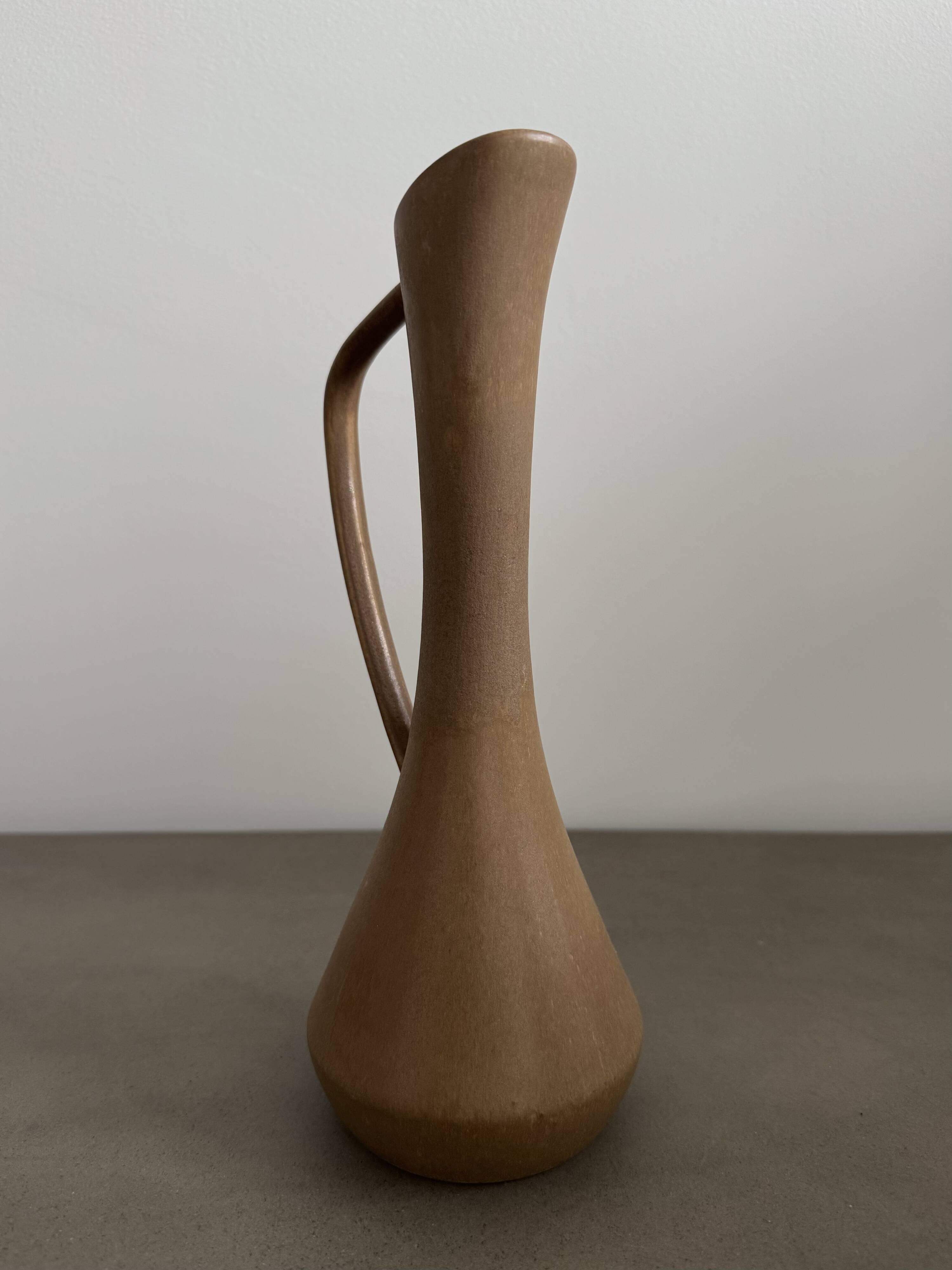 Pichet / Vase En Grès Design Scandinave