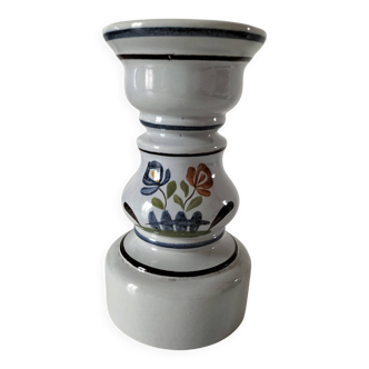 Earthenware candlestick from Desvres – Cottage decoration