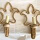 Paire de lampe d'appliques en corde audoux minet