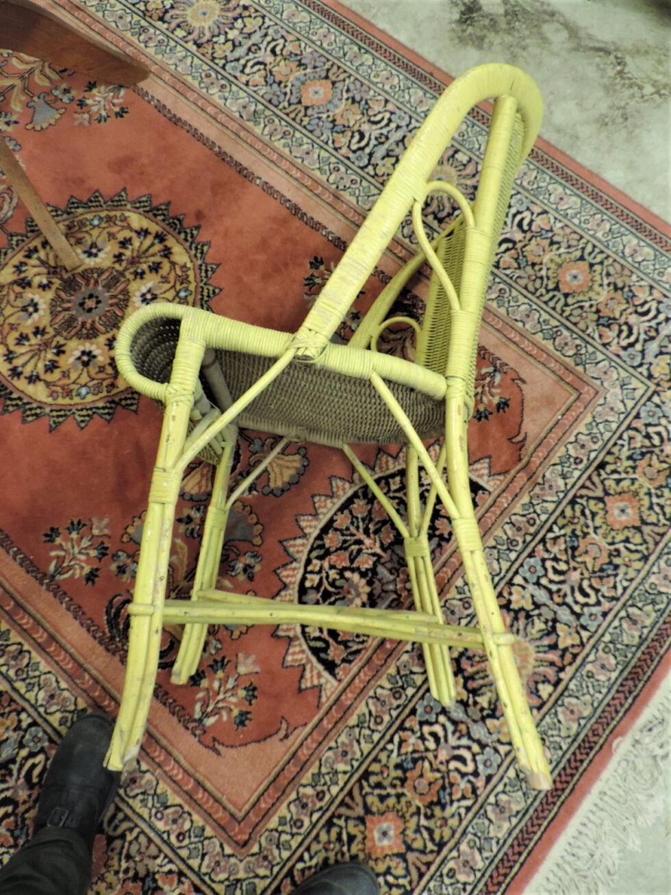 Rattan armchair 1930/1940