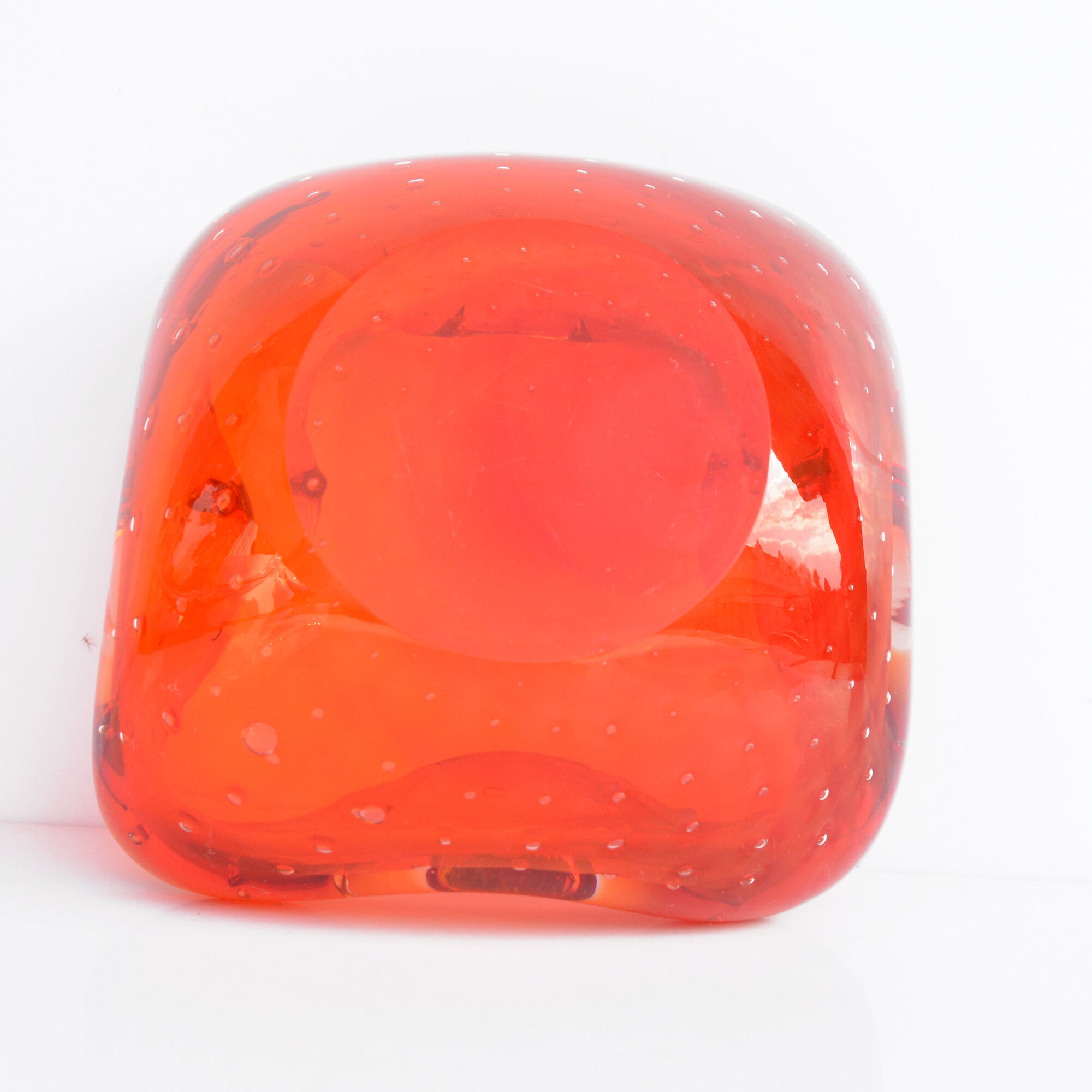 Italian design ashtray Galliano Ferro, Murano Glass of the 1960
