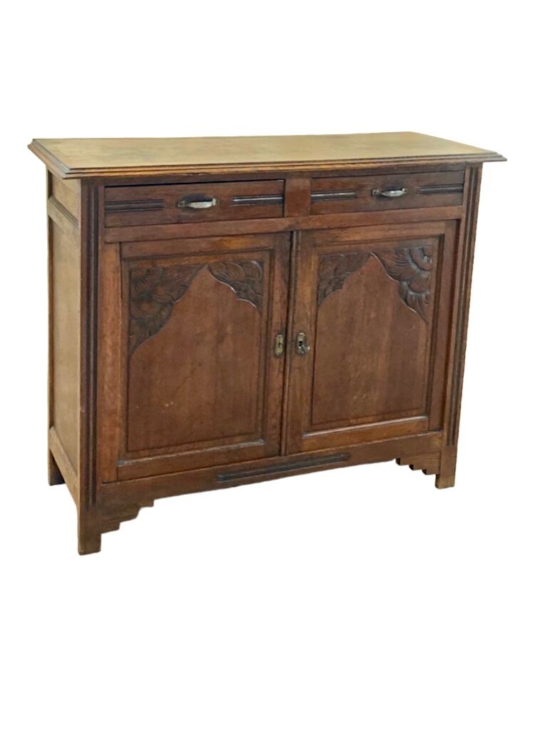 Buffet parisien art déco en bois