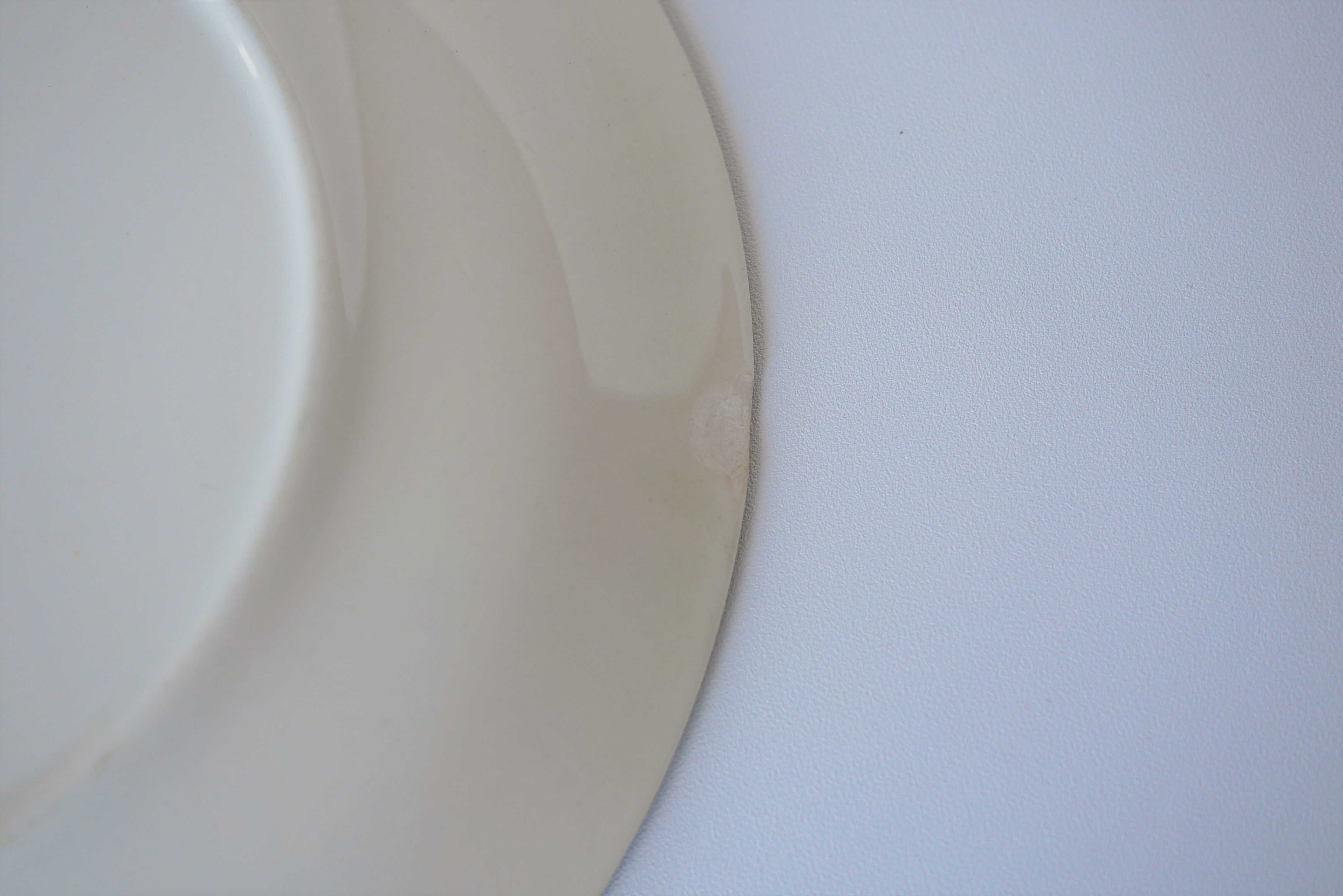 Series of 8 vintage plates edited by Boch La Louvière
