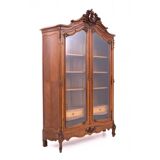 Historic library, France, circa 1900. After renovation.