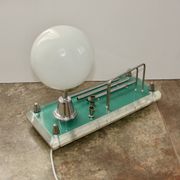 1970s lamp with storage compartment | Acrylic, metal, glass | E14 | Vintage