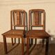 Lot de 2 chaises Art Déco