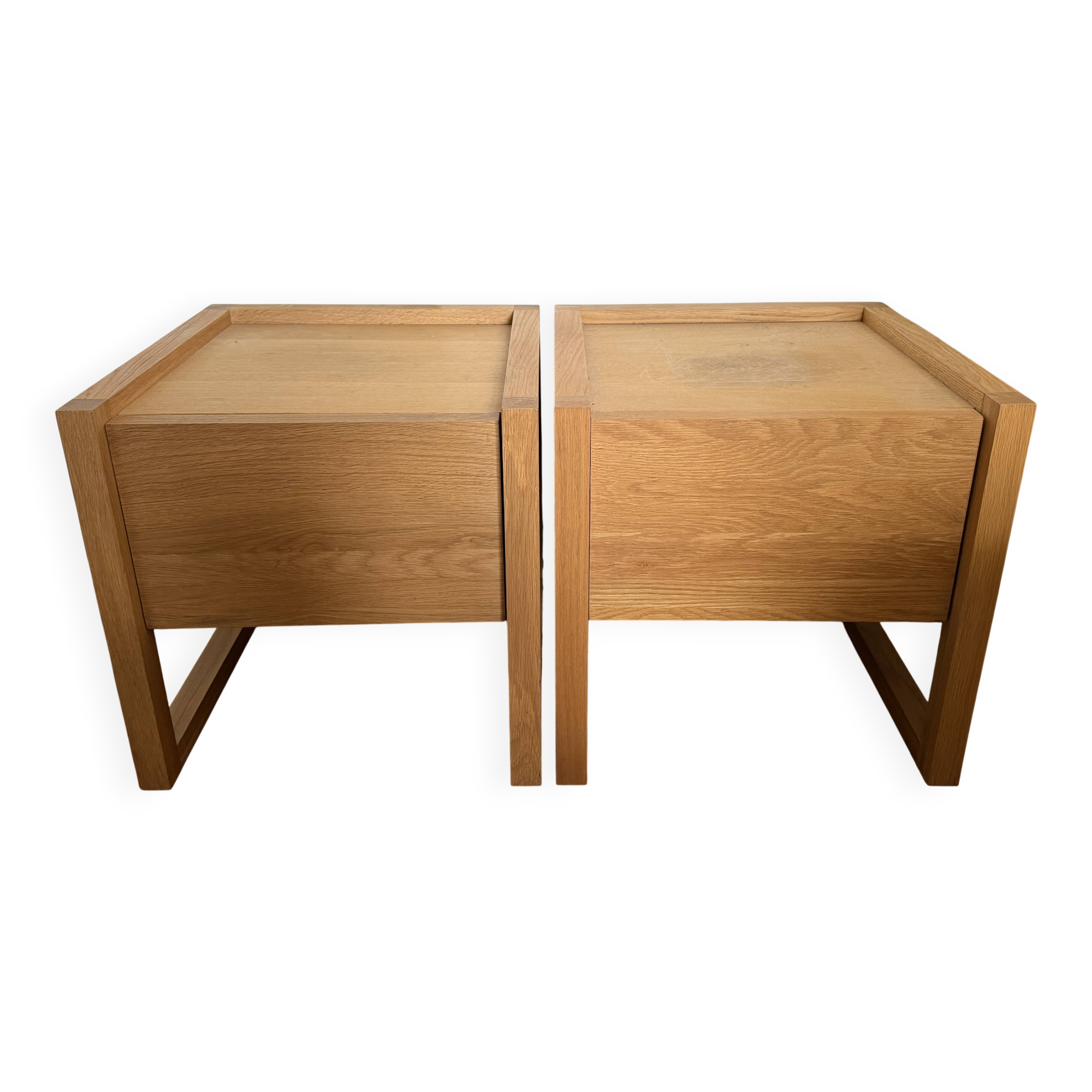 2 chevets / 2 bedside tables with storage HABITAT