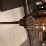 Wrought iron bench