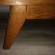 Secrétaire bureau vintage  4 pieds compas années 50