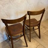 Pair of bistro chairs 1950/60