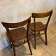 Pair of bistro chairs 1950/60