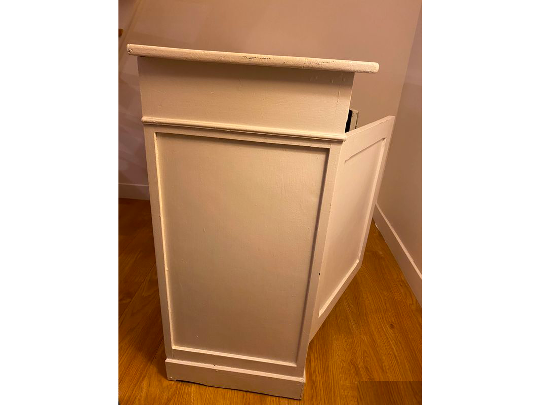 Old white Parisian buffet