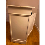 Old white Parisian buffet