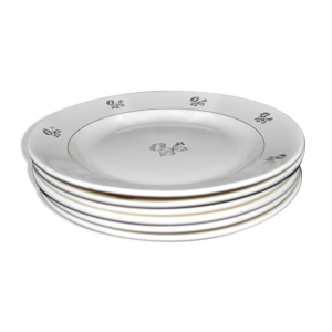 lot de 6 assiettes en