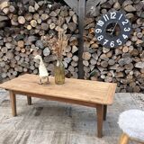 Renovated solid wood coffee table