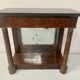 Empire style console with mirror back, 19th century