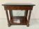 Console de style Empire à fond de miroir, XIXème siècle