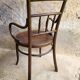 Fauteuil Fischel en bois courbé 1920