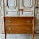 Jumping commode in cherry wood, Louis XVI style, 20th century.
