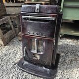 Godin enameled cast iron stove for coal and wood