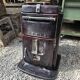 Godin enameled cast iron stove for coal and wood